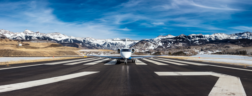 Pilatus PC-12 in Telluride, CO