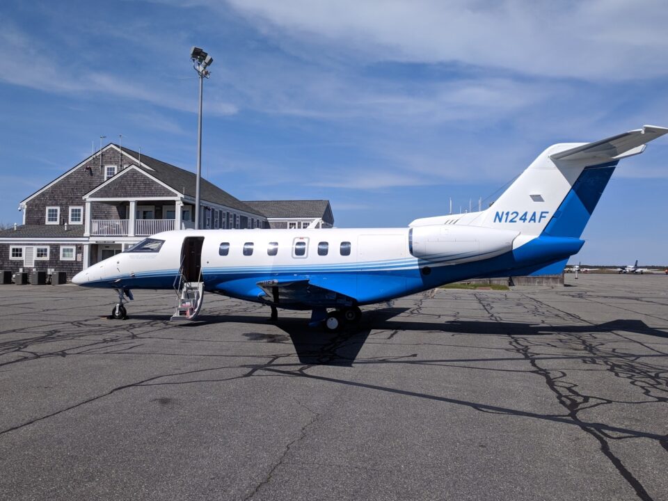 Pilatus PC-24 Flies into Nantucket Daily